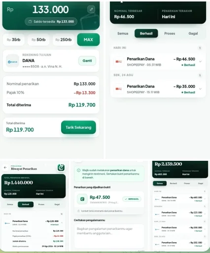 Widthdraw Capital Nusa